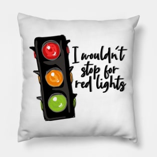 The West Wing Red Lights Pillow