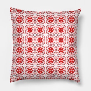 Christmas flowers Pillow