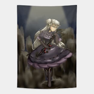 Gothic Girl Tapestry