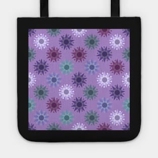 Deco Suns Cool on Purple Repeat 5748 Tote