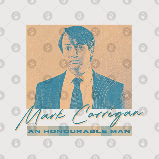 Mark Corrigan // Duotone Aesthetic Fan Art Design by unknown_pleasures