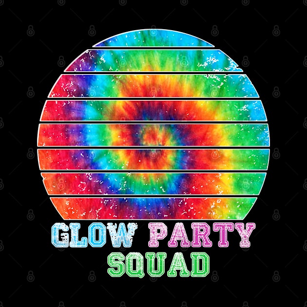 GLOW PARTY SQUAD BIRTHDAY VINTAGE T-SHIRT by Retro Vintage