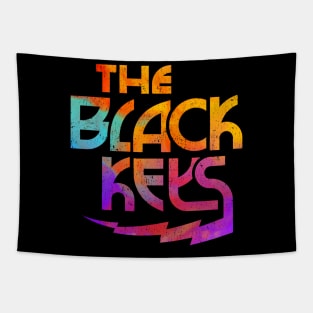 COLORFULL BLCK KEYS Tapestry