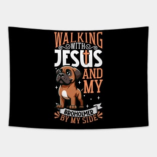 Jesus and dog - Broholmer Tapestry