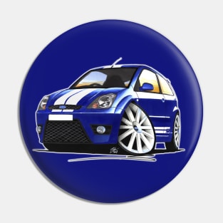 Ford Fiesta ST (Mk6 Facelift) Blue Pin