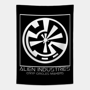 Alien Industries; Crop Circles Makers 004 Tapestry