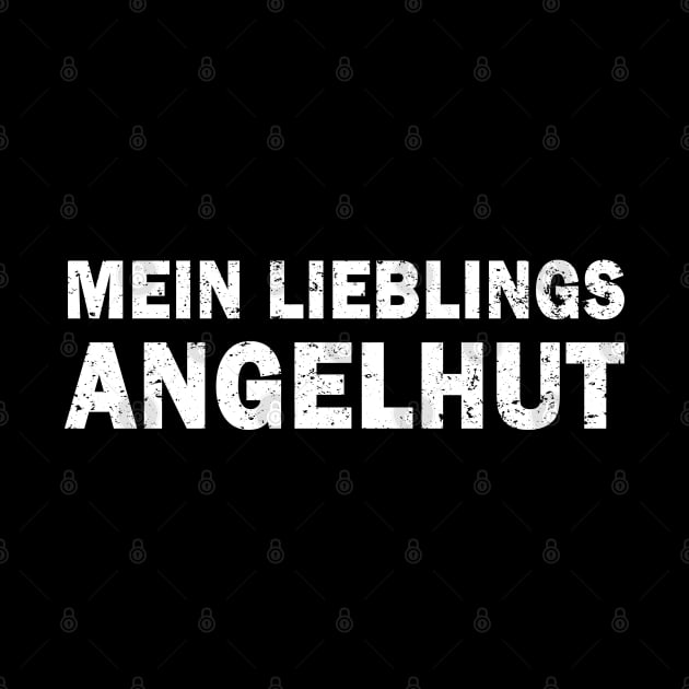 Mein Lieblings Angelhut Fischerhut Angeln See Idee by FindYourFavouriteDesign