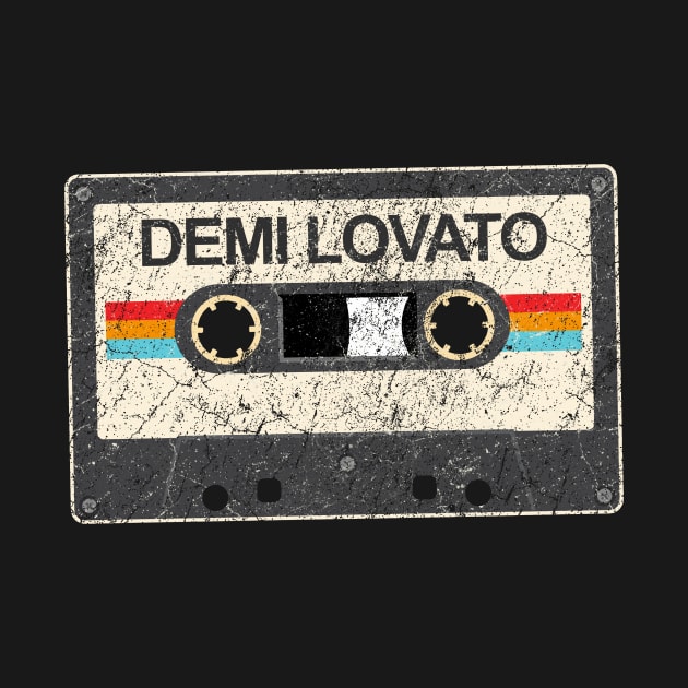 Demi Lovato kurniamarga vintage cassette tape by kurniamarga.artisticcolorful