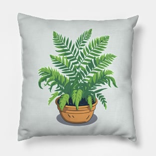 Potted Fern Pillow