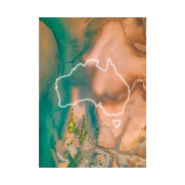 Australia Country Map | Luminous Landscapes by Visitify