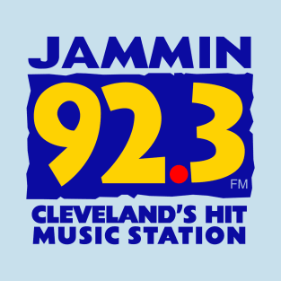 Cleveland Jammin 92.3 WZJM FM Radio Hits T-Shirt