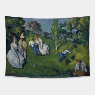 The Pond by Paul Cezanne Tapestry