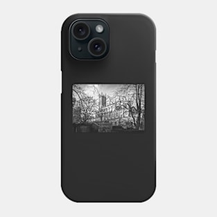 Church behind the trees Phone Case