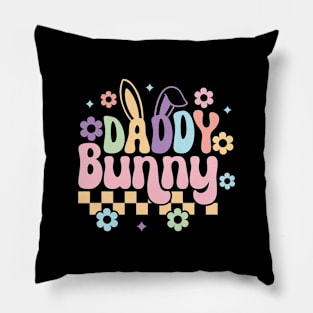 Daddy Bunny Easter Pillow