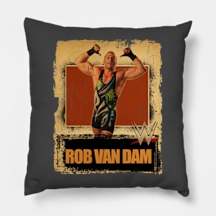 Rob Van Dam //Yakinlah Artisan Designs Pillow