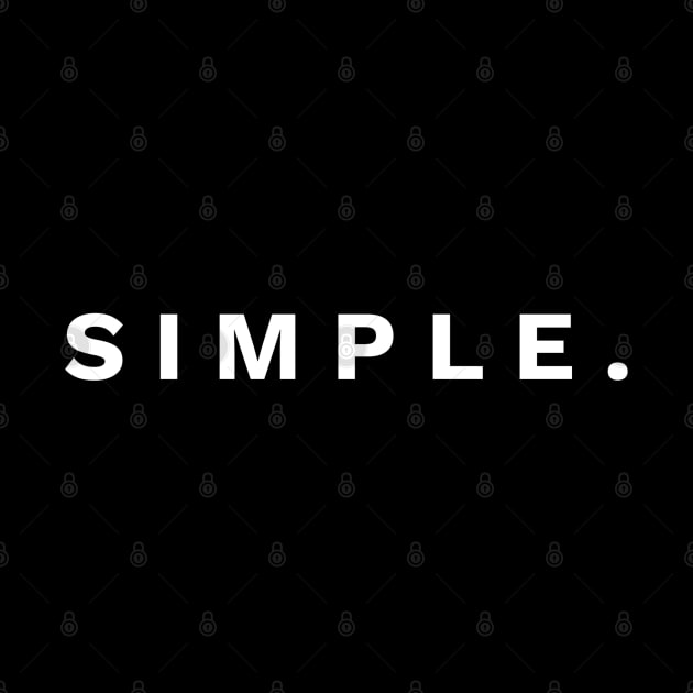 Simple - Christian by ChristianShirtsStudios