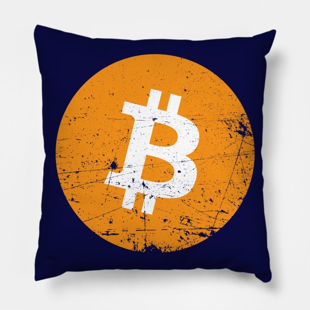Bitcoin Pillow by The Libertarian Frontier 