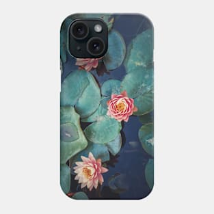 three waterlilies Phone Case