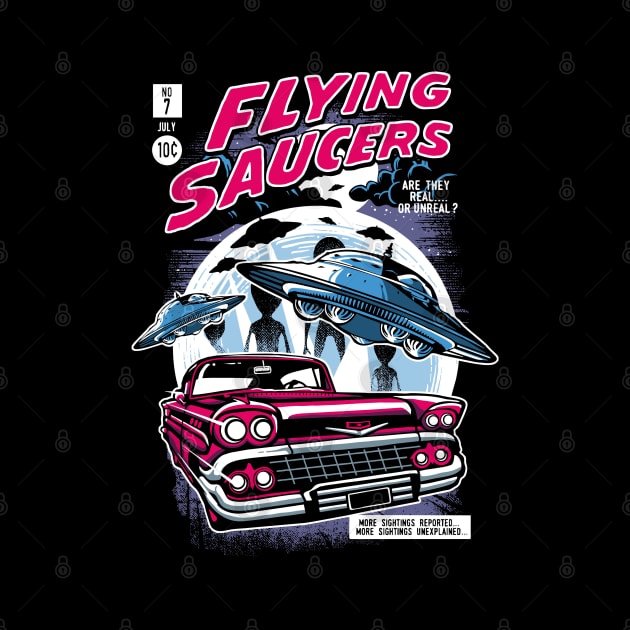 Flying Saucers by drewbacca