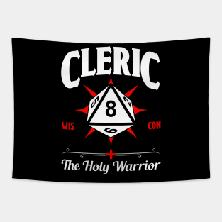 D&D Character Class Cleric Tapestry