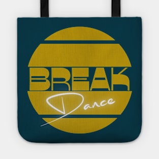 Breakdance in ochre yellow Tote