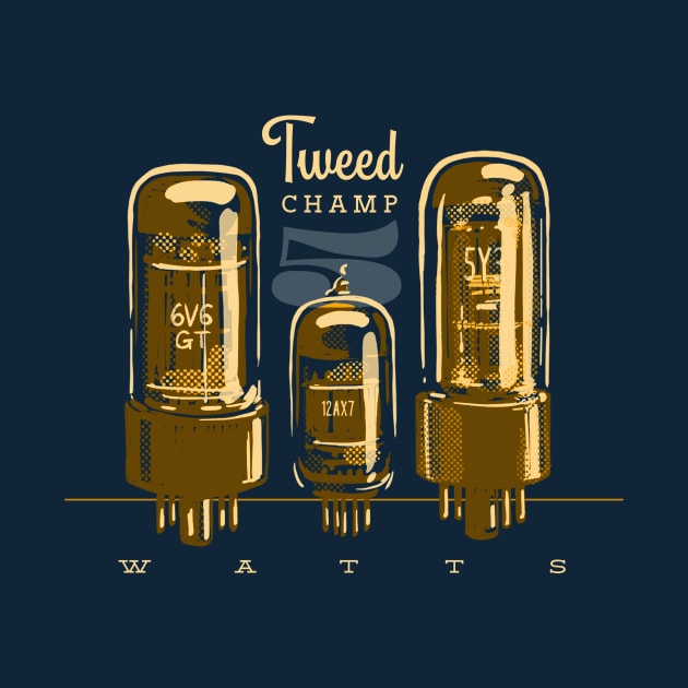 Tweed Champ amp relic style by SerifsWhiskey