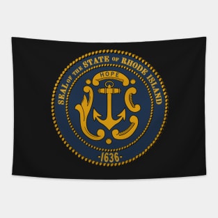 Rhode Island Coat of Arms Tapestry