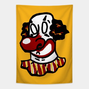 Bald Stripey Clown Tapestry