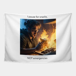 Gaming snacks Tapestry