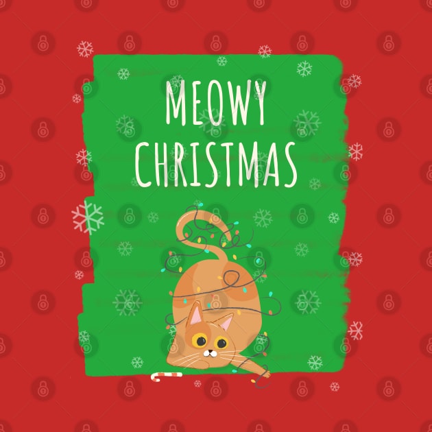 Kitten Christmas by MadeBySerif