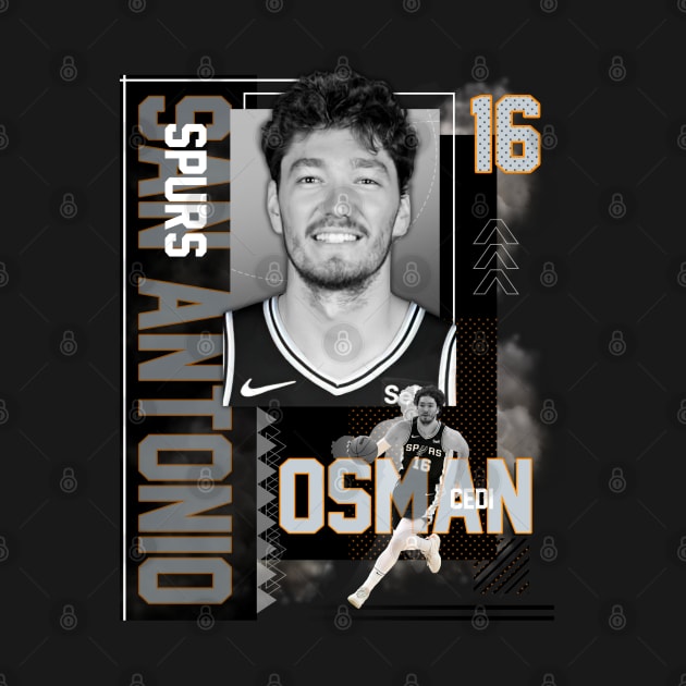 San Antonio Spurs Cedi Osman 16 by today.i.am.sad