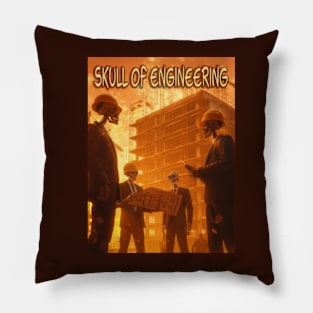 Skull of Engineering Pillow