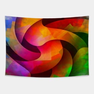 Rainbow Swirl-Available As Art Prints-Mugs,Cases,Duvets,T Shirts,Stickers,etc Tapestry