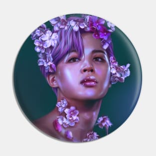 Flower Jimin Pin