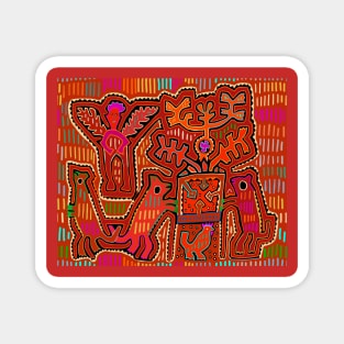 Shaman Animal Spirits Magnet