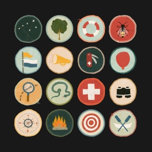 Adventure Scout Badges T-Shirt