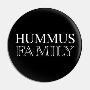 Hummus Family Pin