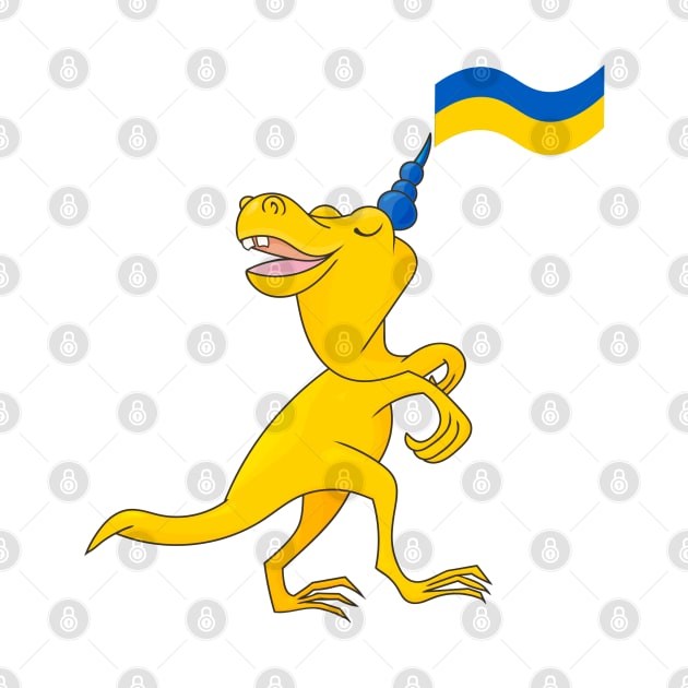 Ukrainian Dinosaur by tatadonets