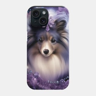 Sheltie Art Phone Case