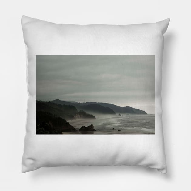 Somewhere Along The Oregon Coast - 1 © Pillow by PrinceJohn