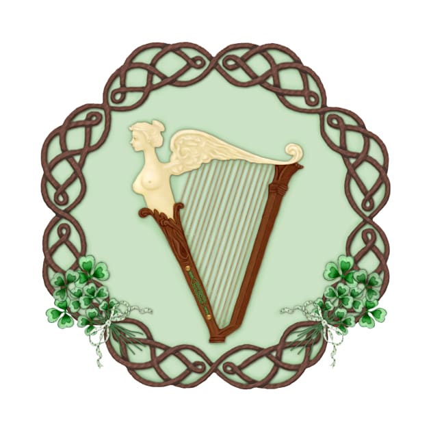 Celtic Harp by SpiceTree