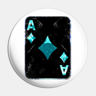 lady of aces Pin