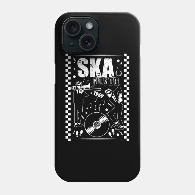 Classic Retro Skinhead Lover Gift Phone Case by Insect Exoskeleton