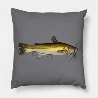 Yellow Bullhead Pillow