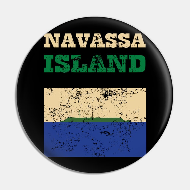 Flag of Navassa Island Pin by KewaleeTee