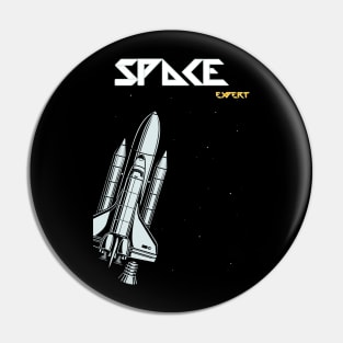 Space Expert Pin