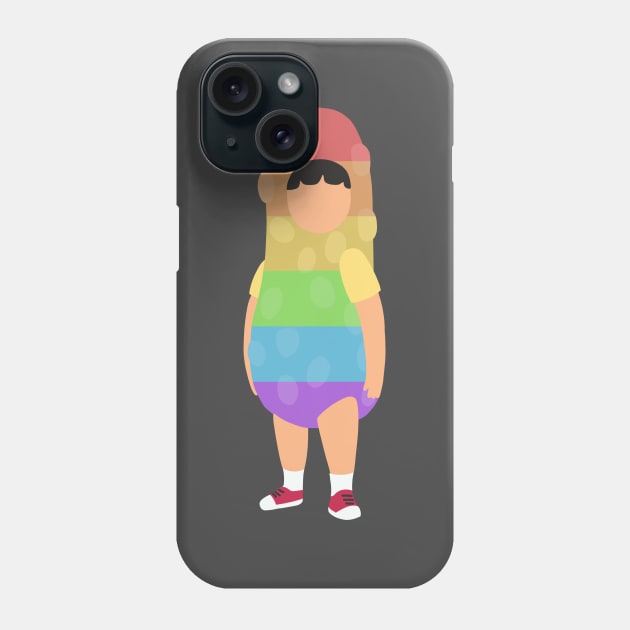 Rainbow Pickle Gene Phone Case by gray-cat