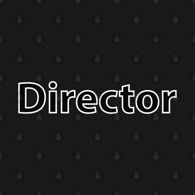 Director t- shirt by vixfx