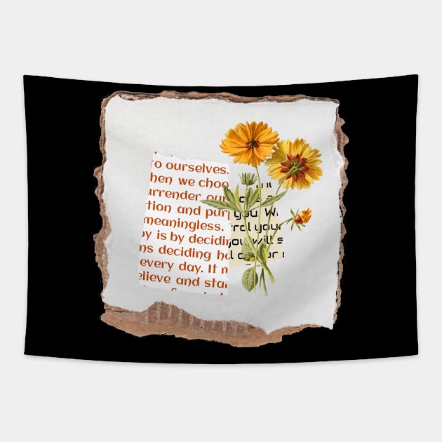 Sunflower Tapestry by DayDue