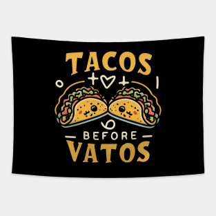 Tacos before vatos, Black Tapestry